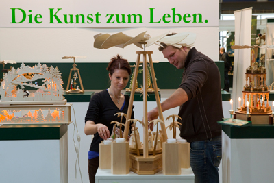 Sonderausstellung in Halle 2: Neuland - Innovationen aus dem Erzgebirge