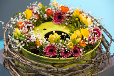 Floristikkunst im Forum Trend